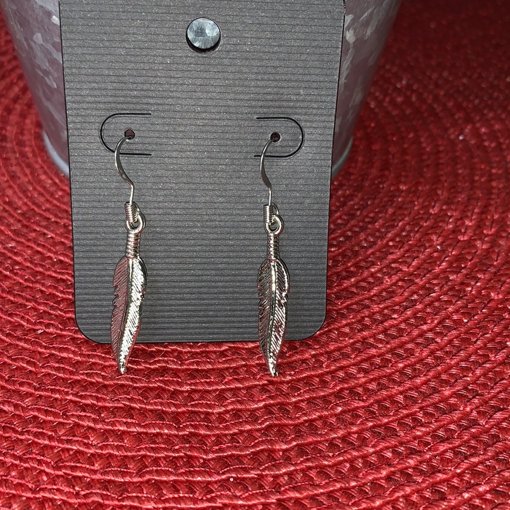 Handmade silver earrings